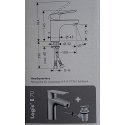 Washbasin faucet Hansgrohe Logis E 71160000 Washbasin faucet Hansgrohe Logis E 71160000