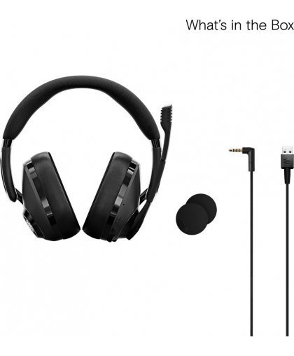 EPOS H3 Hybrid -kuulokemikrofoni, musta – 7
