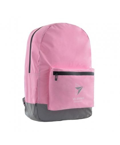 Backpack YES T-66 Reflective Pink, 45 x 31 x 14 cm, pink color