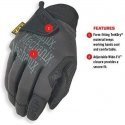 Mechanix Wear Gloves Mechanix Specialty Grip black / gray size 11 / XL. Velcro, rubber palm, Trek Dry