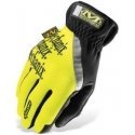 Mechanix Wear Gloves Mechanix FastFit® HiViz yellow size 12 / XXL. Wrinkled cuff, faux leather, TrekDry®, reflective inscription