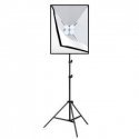 Puluz Studio softbox 50x70cm, tripod, LED bulb 4 pcs PU5071EU