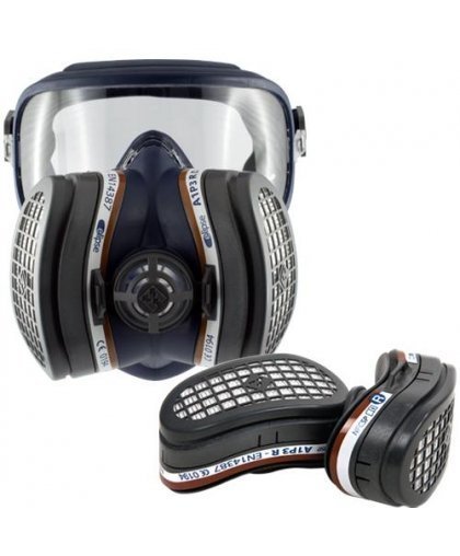 GVS Face mask (3/4) with A1P3