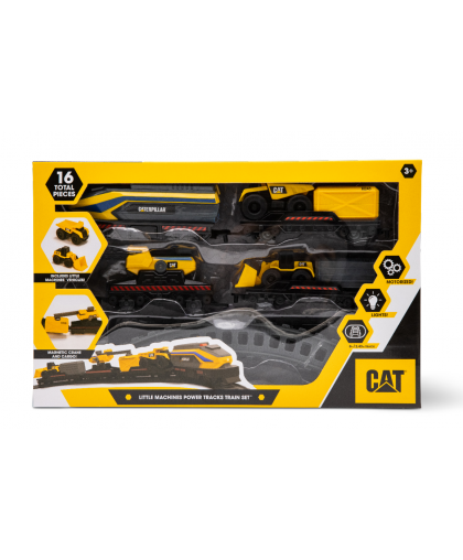 CAT train set Little Machines, 82949