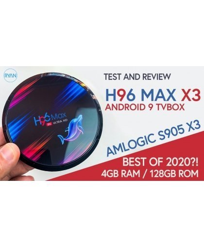 Riff H96 Max X3 4K Multimedia