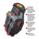 Mechanix Wear Gloves Mechanix M-Pact® 58 black size 9 / M. Velcro, TrekDry®, faux leather, palm, teeth, Armortex®, finger protec