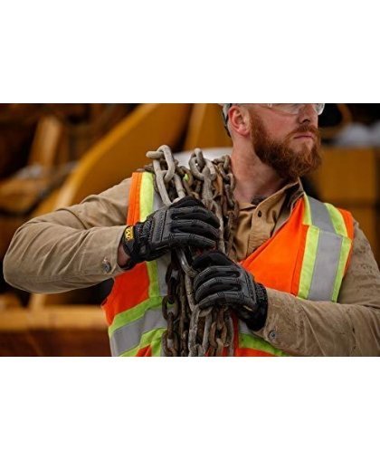 Mechanix Wear Gloves Mechanix M-Pact® 58 black size 9 / M. Velcro, TrekDry®, faux leather, palm, teeth, Armortex®, finger protec – 12