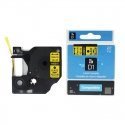 Replacement Strip DYMO D1, 12mm x 7 m, black on yellow Replacement Strip DYMO D1, 12mm x 7 m, black on yellow