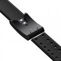 Baseus Breathable Smart Fix soft silicone strap for Apple Watch 3 4 / 5 / 6 / SE series 38/40mm Juodas