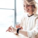 Baseus Breathable Smart Fix soft silicone strap for Apple Watch 3 4 / 5 / 6 / SE series 38/40mm Juodas