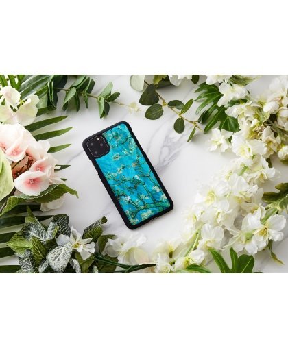 iKins SmartPhone case iPhone 11 Pro Max almond blossom black – 4