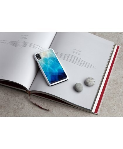 iKins SmartPhone case iPhone XR blue lake white – 3