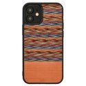MAN&WOOD case for iPhone 12 mini browny check black MAN&WOOD case for iPhone 12 mini browny check black