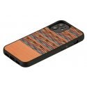 MAN&WOOD case for iPhone 12 mini browny check black MAN&WOOD case for iPhone 12 mini browny check black