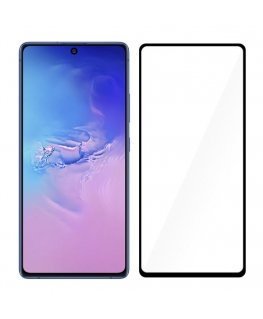 Tellur Tempered Glass 3D Case Friendly Full Glue for Samsung S10 Lite black