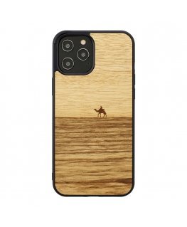 MAN&WOOD case for iPhone 12 Pro Max terra black