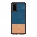 MAN&WOOD case for Galaxy S20 denim black MAN&WOOD case for Galaxy S20 denim black