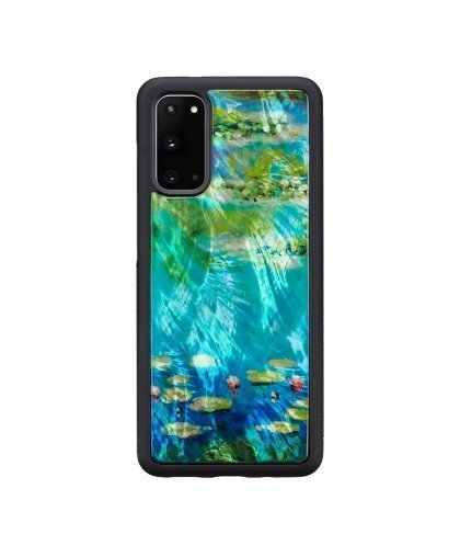 iKins case for Samsung Galaxy S20 water lilies black