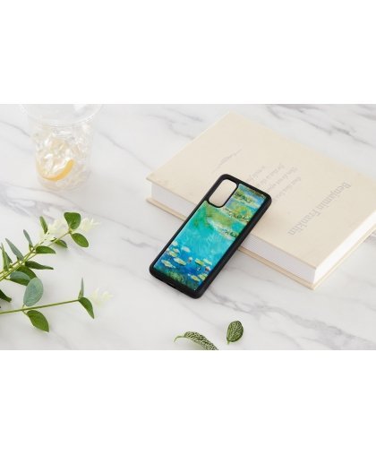 iKins case for Samsung Galaxy S20 water lilies black – 3