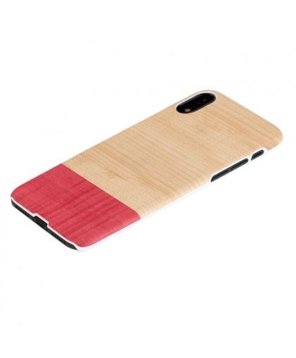 MAN&WOOD SmartPhone case iPhone XR miss match white – 2