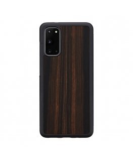 MAN&WOOD case for Galaxy S20 ebony black