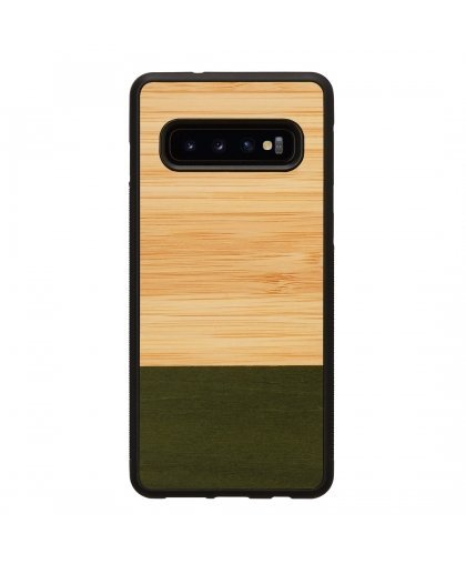 MAN&WOOD SmartPhone case Galaxy S10 bamboo forest black
