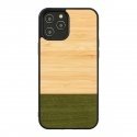 MAN&WOOD case for iPhone 12/12 Pro bamboo forest black MAN&WOOD case for iPhone 12/12 Pro bamboo forest black