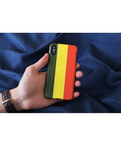 MAN&WOOD SmartPhone case iPhone X/XS reggae black – 3