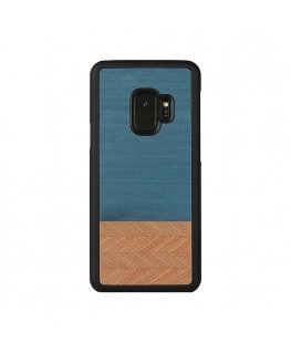 MAN&WOOD SmartPhone case Galaxy S9 denim black