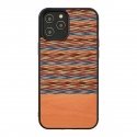 MAN&WOOD case for iPhone 12/12 Pro browny check black MAN&WOOD case for iPhone 12/12 Pro browny check black