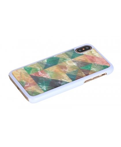 iKins SmartPhone case iPhone XS/S mosaic white – 2