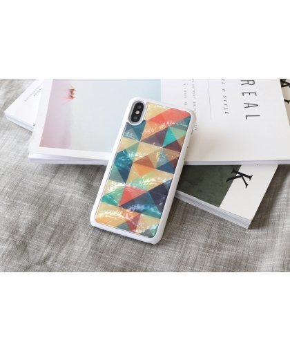 iKins SmartPhone case iPhone XS/S mosaic white – 3