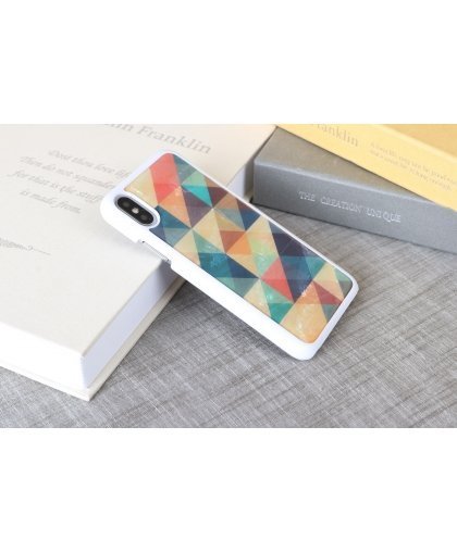 iKins SmartPhone case iPhone XS/S mosaic white – 4