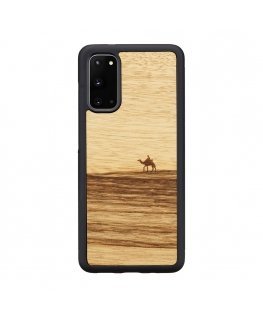 MAN&WOOD case for Galaxy S20 terra black