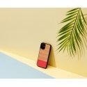 MAN&WOOD case for iPhone 12 mini herringbone azalea black