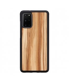 MAN&WOOD case for Galaxy S20+ cappuccino black