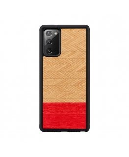 MAN&WOOD case for Galaxy Note 20 herringbone azalea black