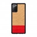 MAN&WOOD case for Galaxy Note 20 herringbone azalea black MAN&WOOD case for Galaxy Note 20 herringbone azalea black