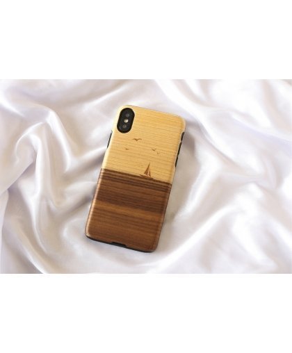 MAN&WOOD SmartPhone case iPhone X/XS mare black – 3