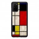 iKins case for Samsung Galaxy S20+ mondrian black iKins case for Samsung Galaxy S20+ mondrian black
