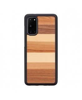 MAN&WOOD case for Galaxy S20 sabbia black