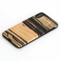 MAN&WOOD SmartPhone case iPhone X/XS white ebony black MAN&WOOD SmartPhone case iPhone X/XS white ebony black