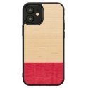 MAN&WOOD case for iPhone 12 mini miss match black MAN&WOOD case for iPhone 12 mini miss match black