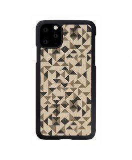MAN&WOOD SmartPhone case iPhone 11 Pro Max mono triangle black