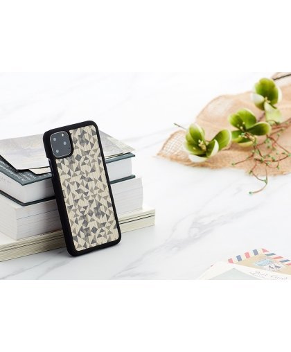 MAN&WOOD SmartPhone case iPhone 11 Pro Max mono triangle black – 4