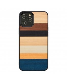 MAN&WOOD case for iPhone 12/12 Pro province black