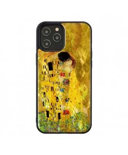 iKins case for Apple iPhone 12/12 Pro kiss black