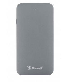 Tellur Power Bank QC 3.0 Fast Charge, 5000mAh, 3in1 gray