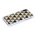 iKins SmartPhone case iPhone XS/S pyramid white iKins SmartPhone case iPhone XS/S pyramid white