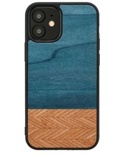 MAN&WOOD case for iPhone 12 mini denim black